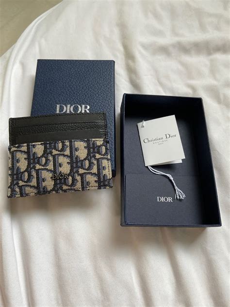 dior card holder replica|dior card holder men's.